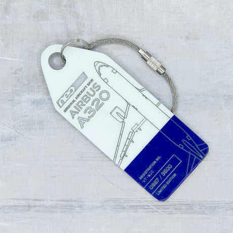 AviationTag Go Air Airbus A320neo - VT-WJC Multicolored