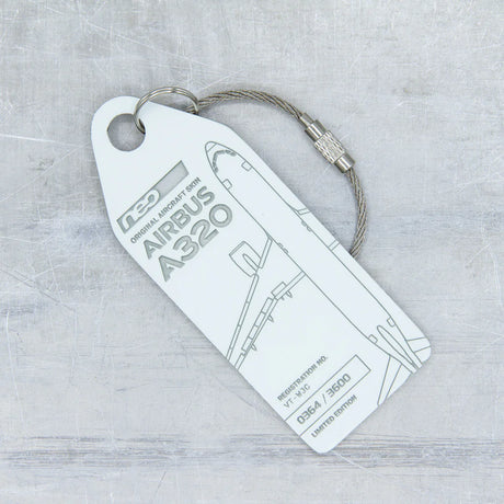 AviationTag Go Air Airbus A320neo - VT-WJC White