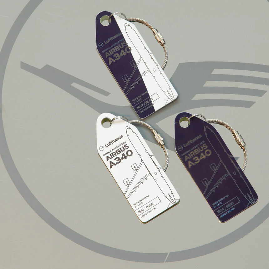 AviationTag Lufthansa Airbus A340 - D-AIHE White D-AIHEW