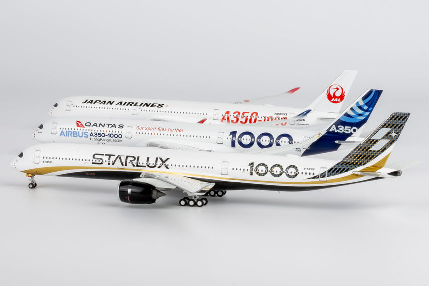 NG Models Starlux Airlines (Carbon Fiber colors; first A350-1000 for Starlux Airlines) Airbus A350-1000 B-58551 (ULTIMATE) 1/400 Aircraft Scale Model