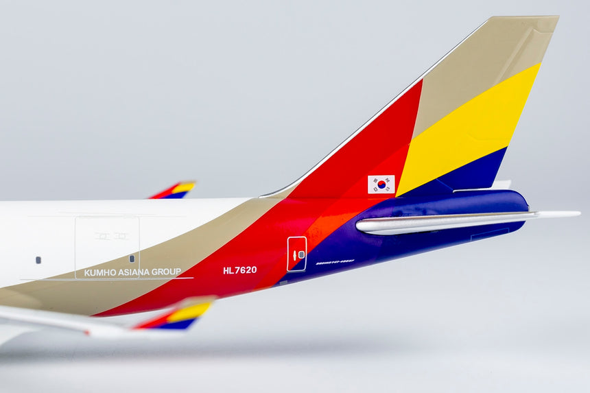 NG Models Asiana Cargo Boeing B747-400BDSF HL7620 Lite Edition 1/400 Scale