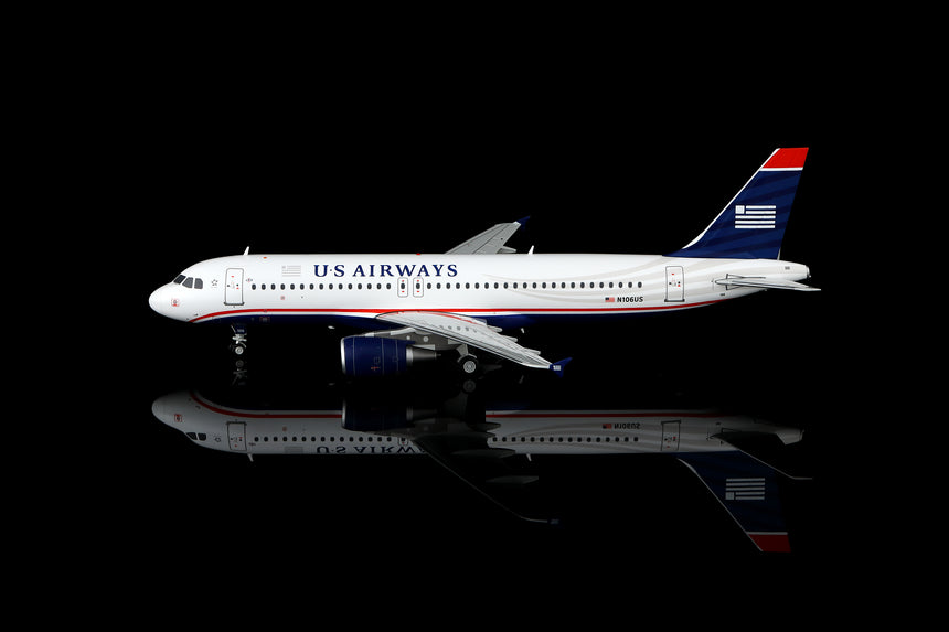 SQ Wings US Airways Airbus A320 N106US 1/200 Aircraft Scale Model