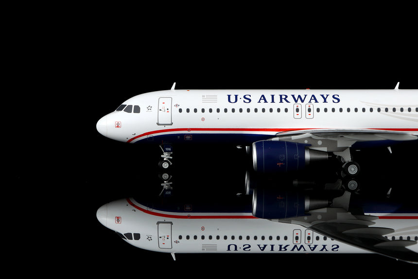 SQ Wings US Airways Airbus A320 N106US "Flaps Down" 1/200 Aircraft Scale Model