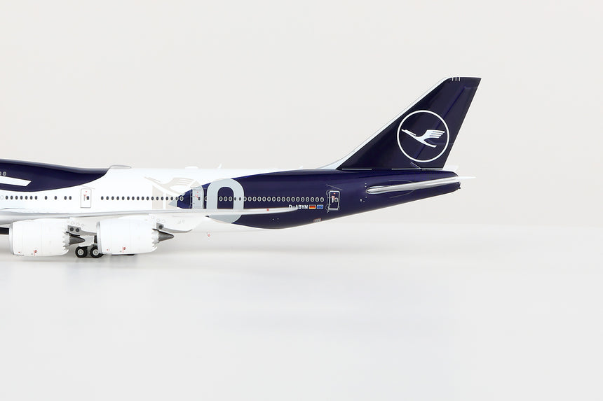 HX Models Lufthansa Boeing 747-8 "100th" Anniversary D-ABYN 1/400 Aircraft Scale Model