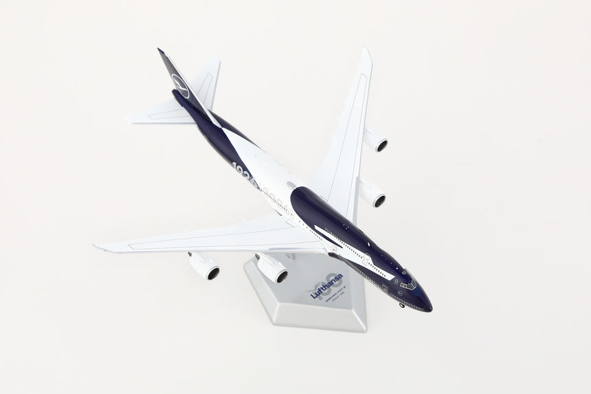 HX Models Lufthansa Boeing 747-8 "Flaps Down" "100th" Anniversary D-ABYN 1/400 Aircraft Scale Model