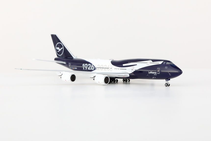 HX Models Lufthansa Boeing 747-8 "100th" Anniversary D-ABYN 1/400 Aircraft Scale Model