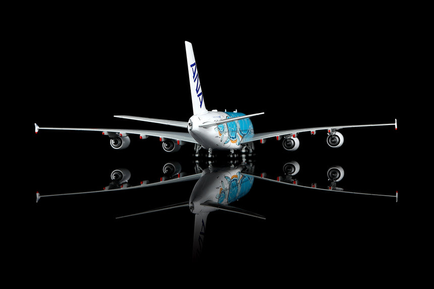 HX Models ANA Airbus A380 "Flaps Down" "Flying Honu-Lani (Green Turtle)" JA382A 1/400 Aircraft Scale Model