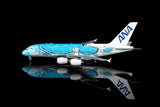 HX Models ANA Airbus A380 "Flaps Down" "Flying Honu-Lani (Green Turtle)" JA382A 1/400 Aircraft Scale Model
