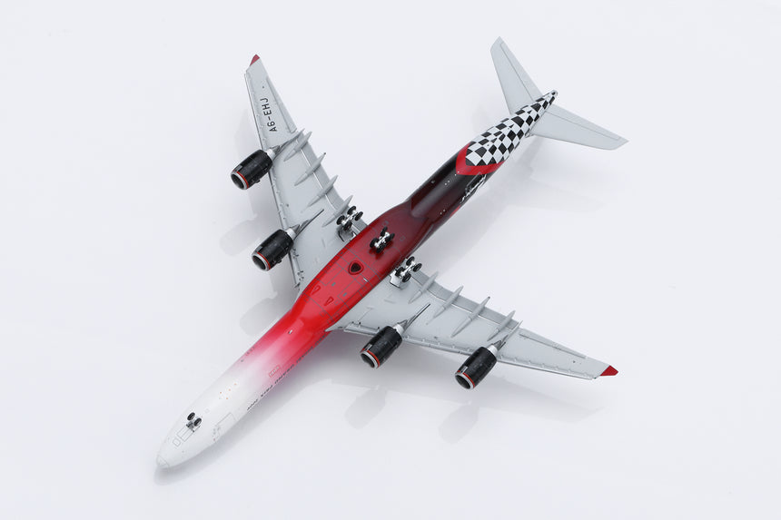 HX Models Etihad Airways Airbus A340-642 A6-EHJ "Abu Dhabi GP 2009" Flaps-Down 1/400 Scale