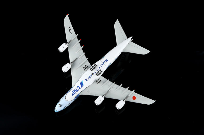HX Models ANA Airbus A380 "Flying Honu-Lani (Blue Turtle)" JA381A 1/400 Aircraft Scale Model
