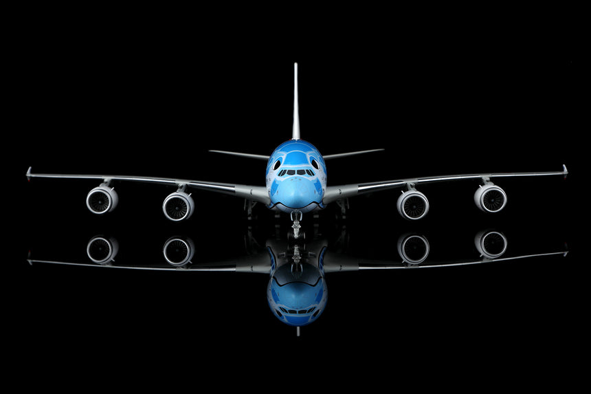 SQ Wings All Nippon Airways Airbus A380 JA381A "Flaps Down" 1/200 Aircraft Scale Model
