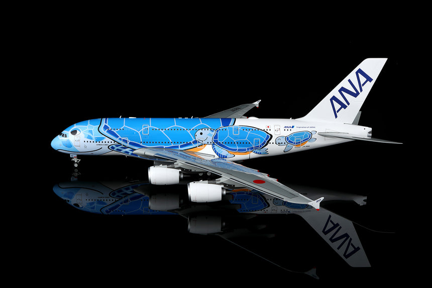 SQ Wings All Nippon Airways Airbus A380 JA381A "Flaps Down" 1/200 Aircraft Scale Model