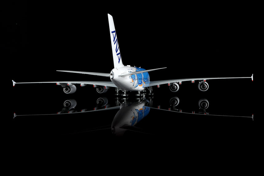 SQ Wings All Nippon Airways Airbus A380 JA381A "Flaps Down" 1/200 Aircraft Scale Model