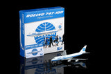 HX Models Pan Am Boeing 747-100 "Clipper Crest of the Wave" N748PA 1/400 Aircraft Scale Model