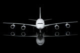SQ Wings Malaysia Airlines Airbus A380 9M-MNF Flaps Down 1/200 Scale Model
