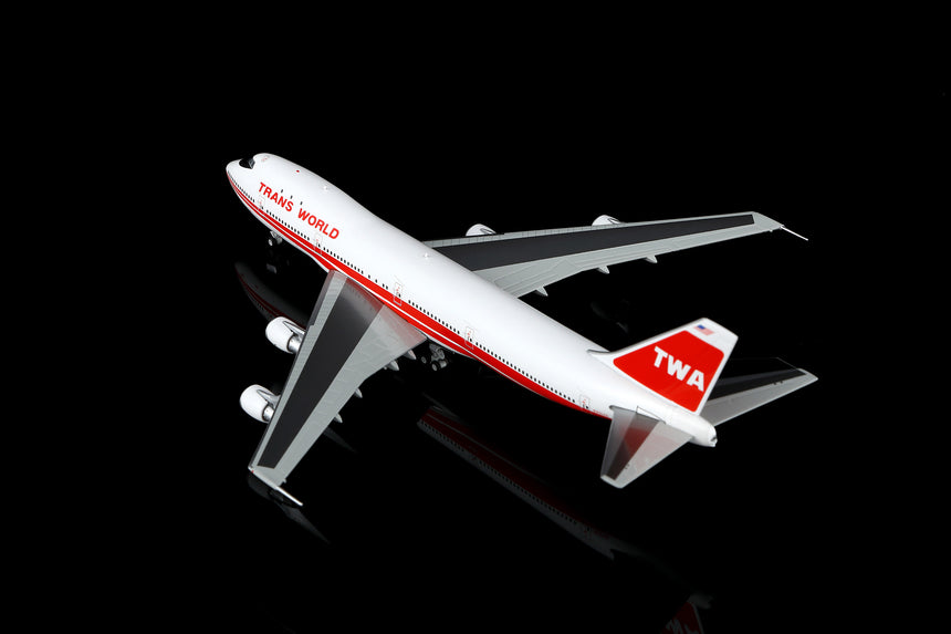 HX Models Trans World Airlines Boeing 747-100 N93105 1/400 Aircraft Scale Model