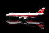 HX Models Trans World Airlines Boeing 747-100 N93105 1/400 Aircraft Scale Model