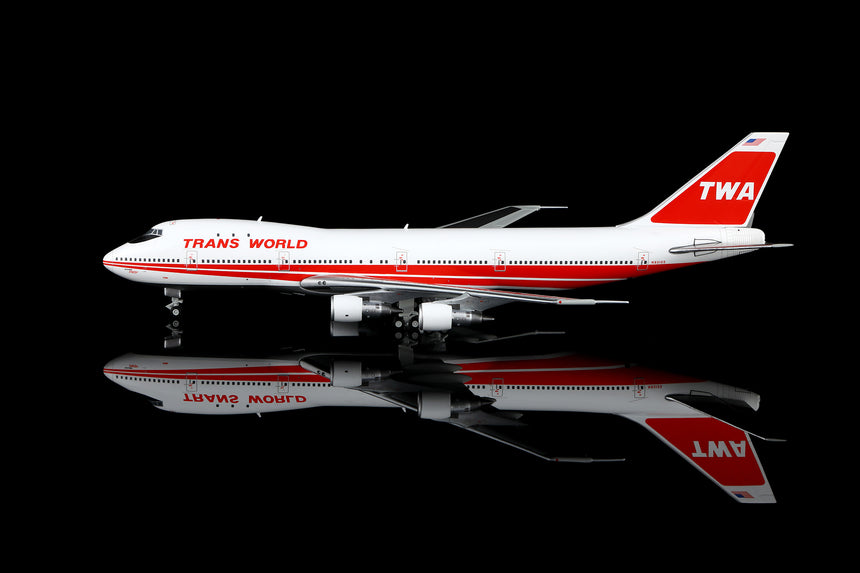 HX Models Trans World Airlines Boeing 747-100 N93105 1/400 Aircraft Scale Model