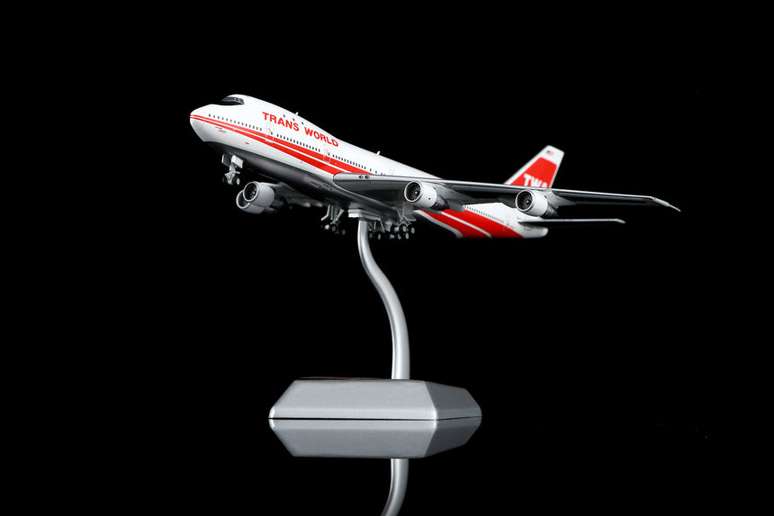 HX Models Trans World Airlines Boeing 747-100 N93105 1/400 Aircraft Scale Model