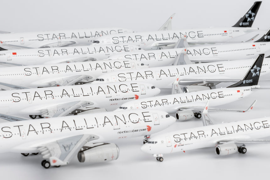 NG Models Air China Star Alliance Airbus A330-300 B-6101 1/400 Aircraft Scale Model