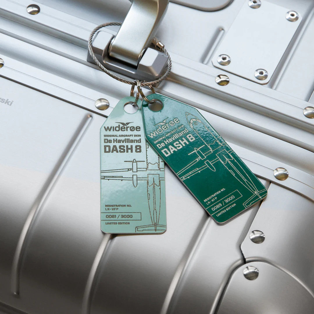 AviationTag Wideroe Dash 8 - LN-WFP Mint