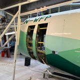 AviationTag Wideroe Dash 8 - LN-WFP White