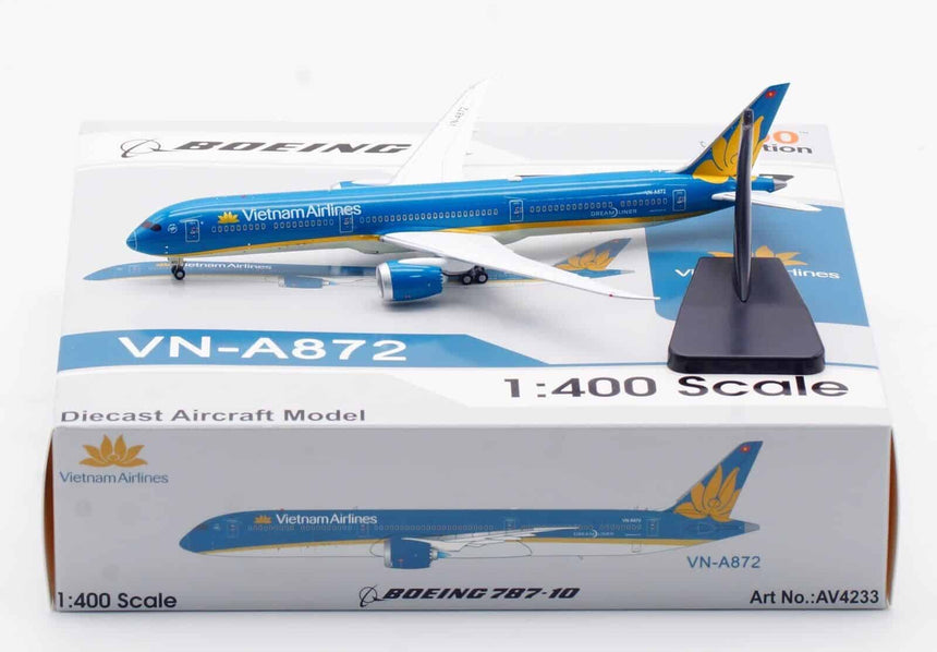 Aviation400 Vietnam Airlines Boeing 787-10 Dreamliner VN-A872 (with detachable gear) 1/400 Aircraft Scale Model