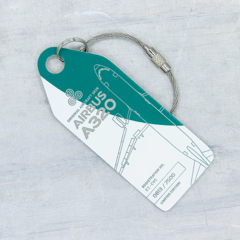 AviationTag Aer Lingus Airbus A320 - EI-CVC Green/White
