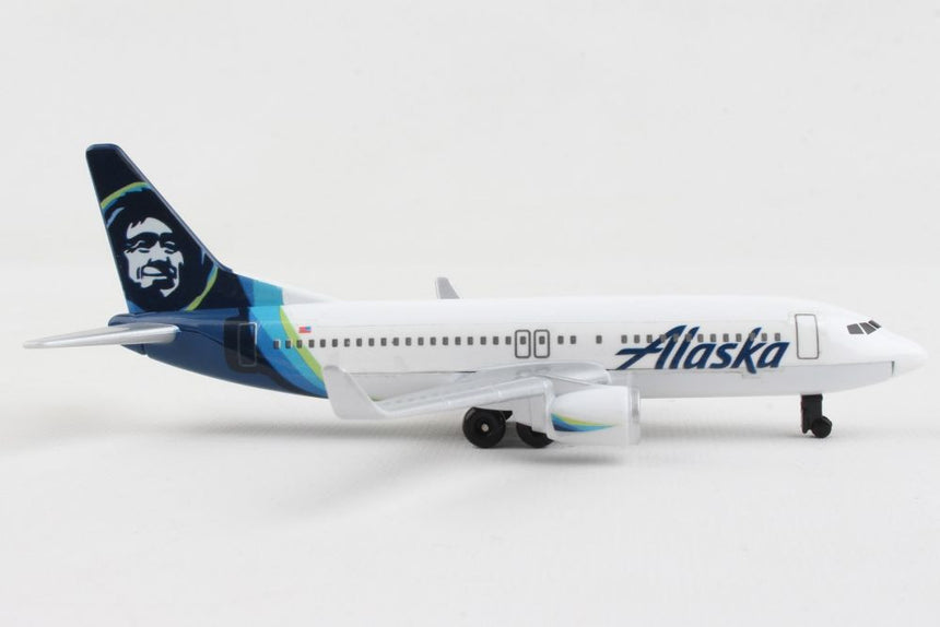 Alaska Airlines Airplane Model Toy 