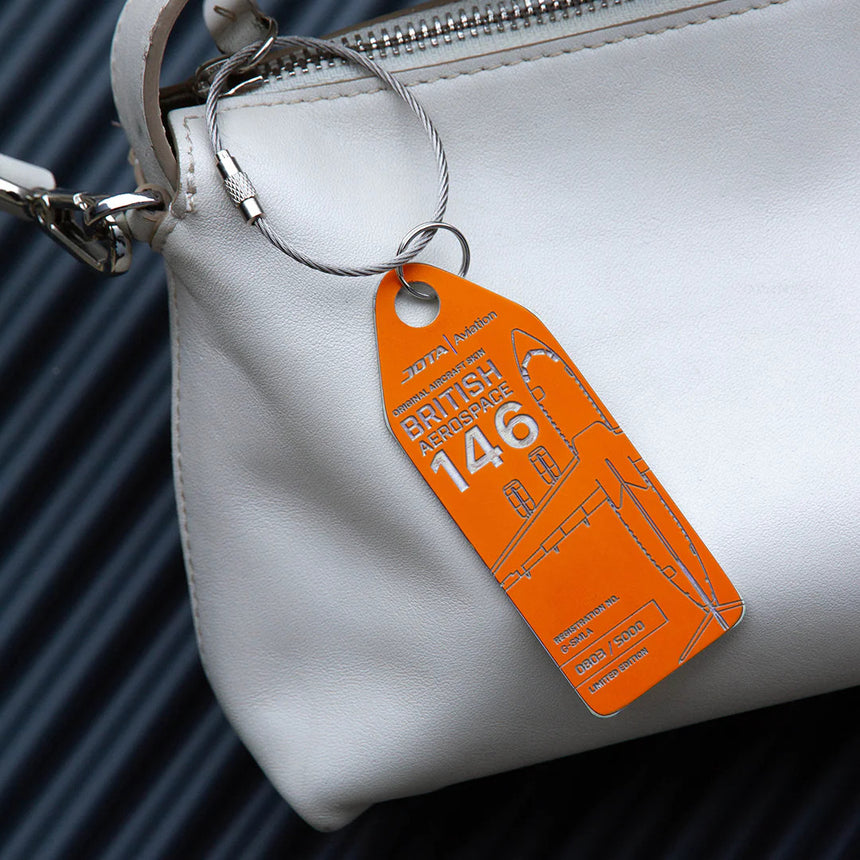 AviationTag Jota Aviation BAe 146 - G-SMLA Orange