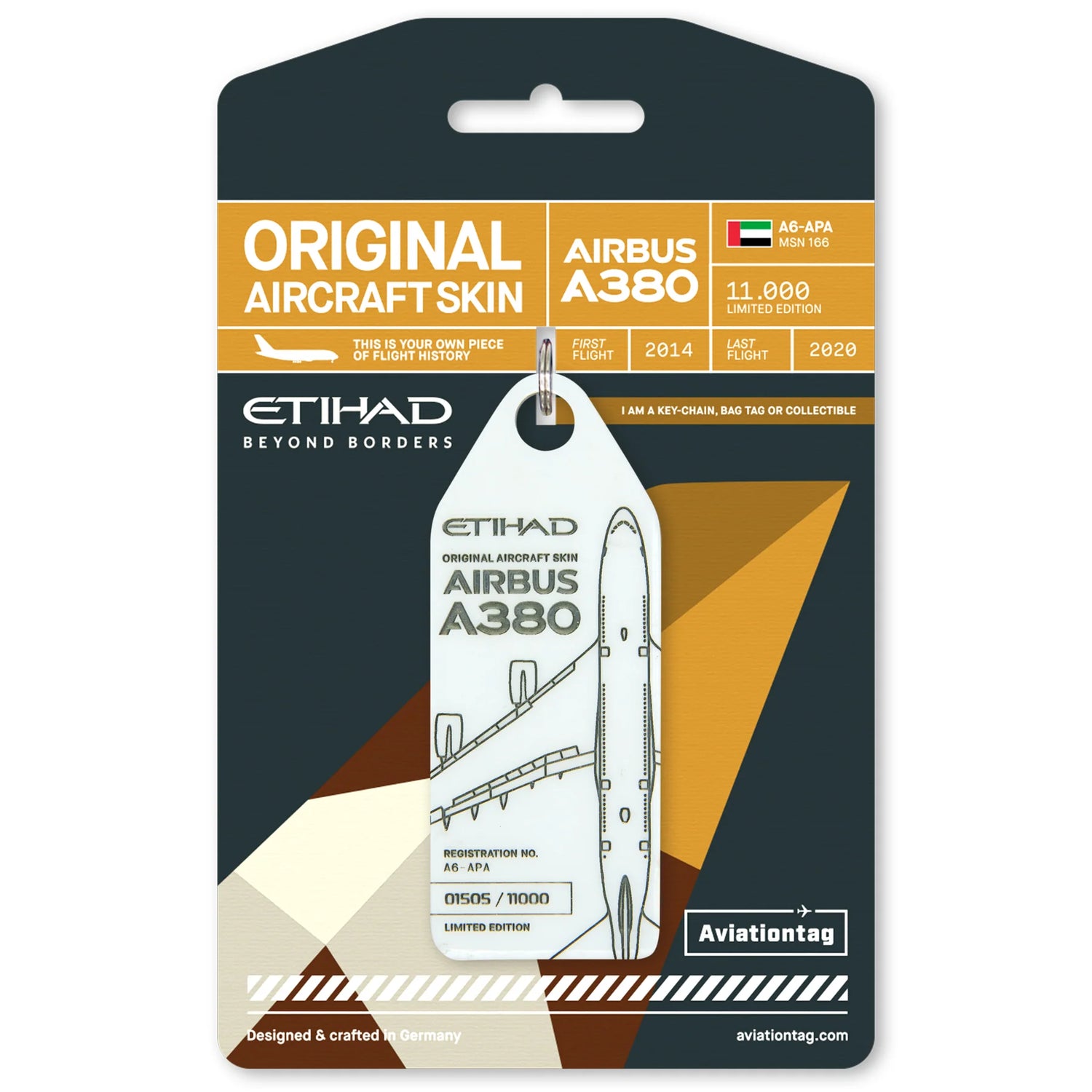 AviationTag Etihad Airbus A380 - A6-APA White