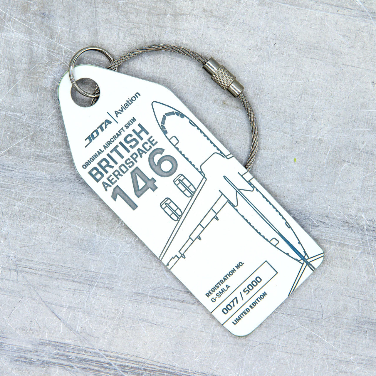 AviationTag Jota Aviation BAe 146 - G-SMLA White