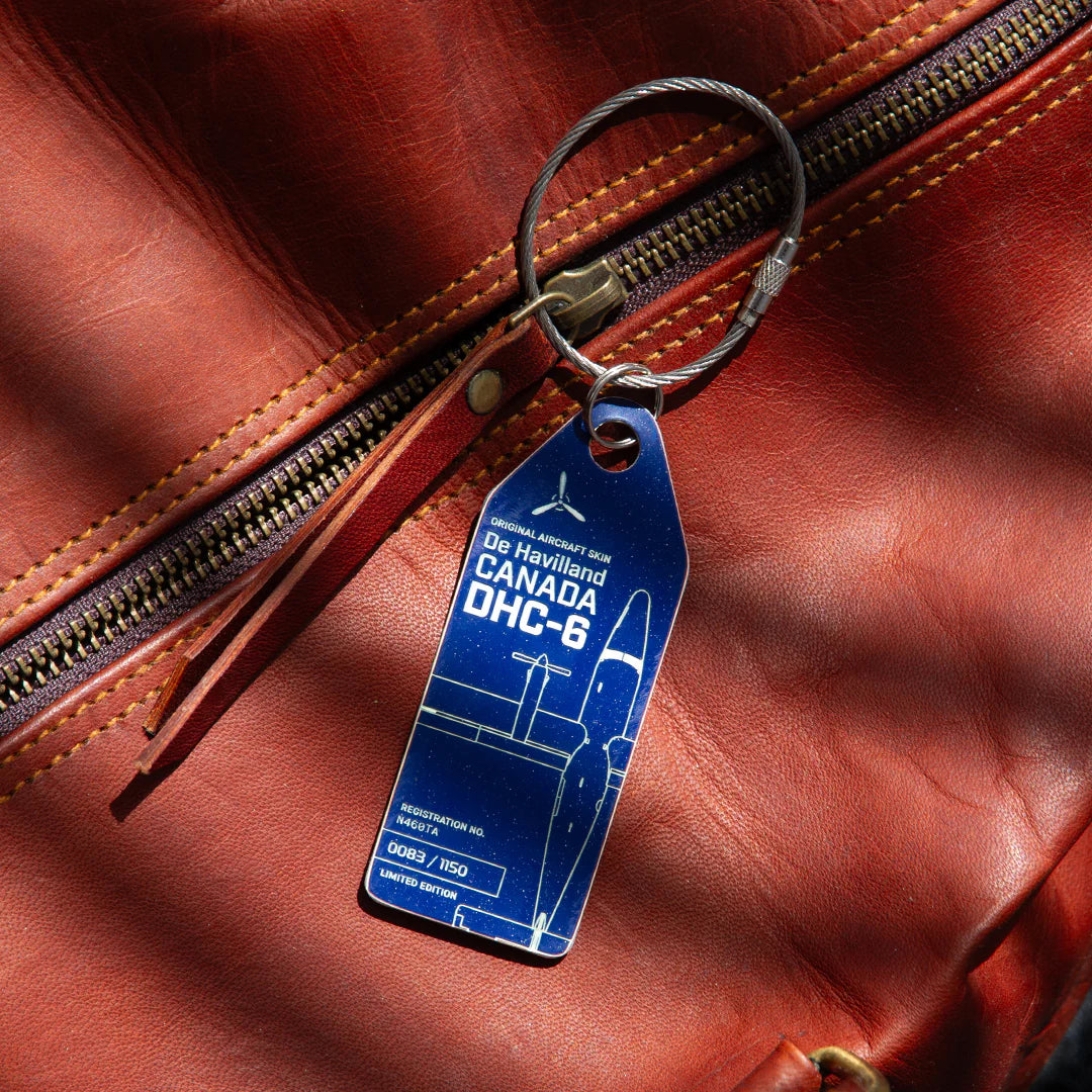 AviationTag De Havilland Canada DHC-6 - N460TA Dark Bliue