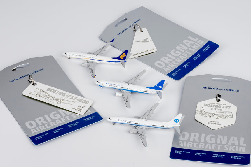 NG Models China Postal Airlines Boeing 737-800BCF/w B-5160 1/400 Aircraft Scale Model