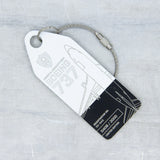 AviationTag Niger Airlines Boeing 737-200 - 5U-BAG Black/White