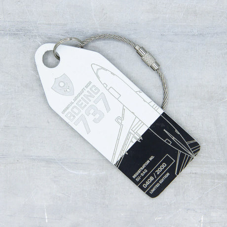 AviationTag Niger Airlines Boeing 737-200 - 5U-BAG Black/White