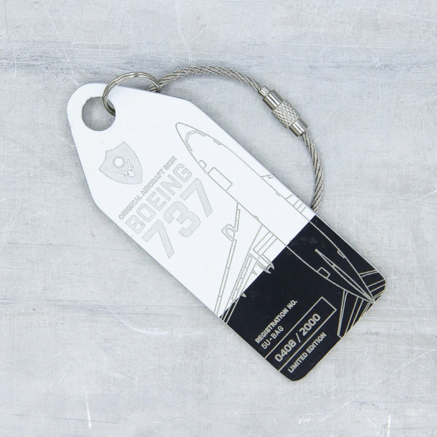 AviationTag Niger Airlines Boeing 737-200 - 5U-BAG Black/White