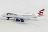 British Airways Boeing 747 Airplane Model Toy
