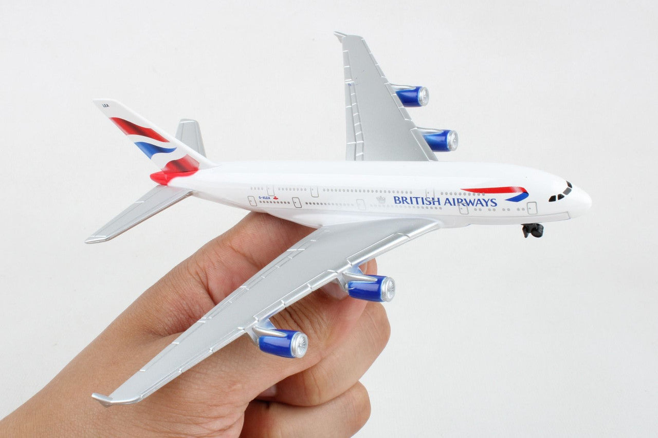 British Airways Airbus A380 Airplane Model Toy PP-RT6008A