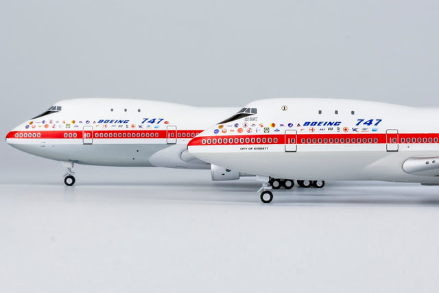 NG Models Boeing Company named "CITY OF EVERETT" Boeing B747-100 N7470 Lite Edition 1/400 Aircraft Scale Model