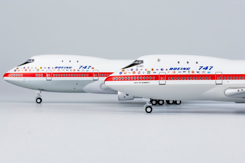 NG Models Boeing Company named "CITY OF EVERETT" Boeing B747-100 N7470 Lite Edition 1/400 Scale