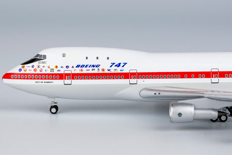 NG Models Boeing Company named "CITY OF EVERETT" Boeing B747-100 N7470 Lite Edition 1/400 Scale