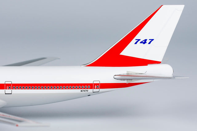 NG Models Boeing Company named "CITY OF EVERETT" Boeing B747-100 N7470 Lite Edition 1/400 Aircraft Scale Model