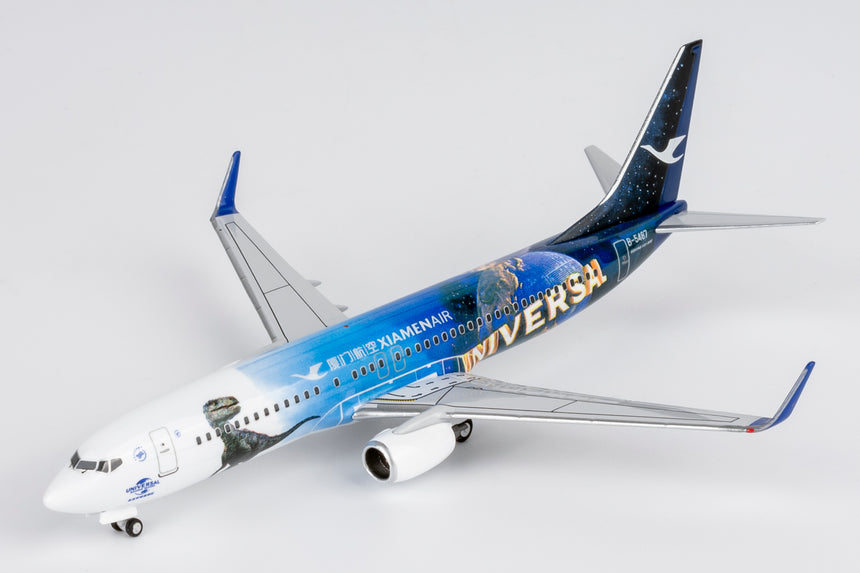 NG Models Xiamen Airlines Universal Beijing Resort Boeing 737-800/w B-5487 Lite Edition 1/400 Aircraft Scale Model