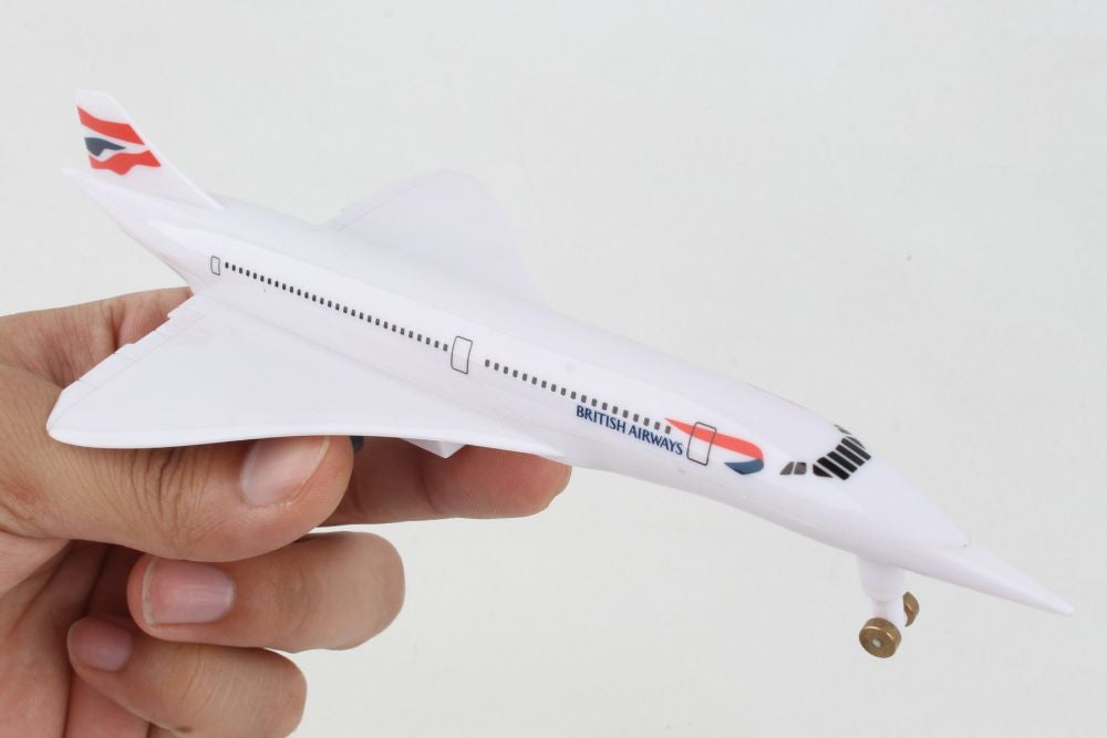 British Airways Concorde Pullback Airplane Toy