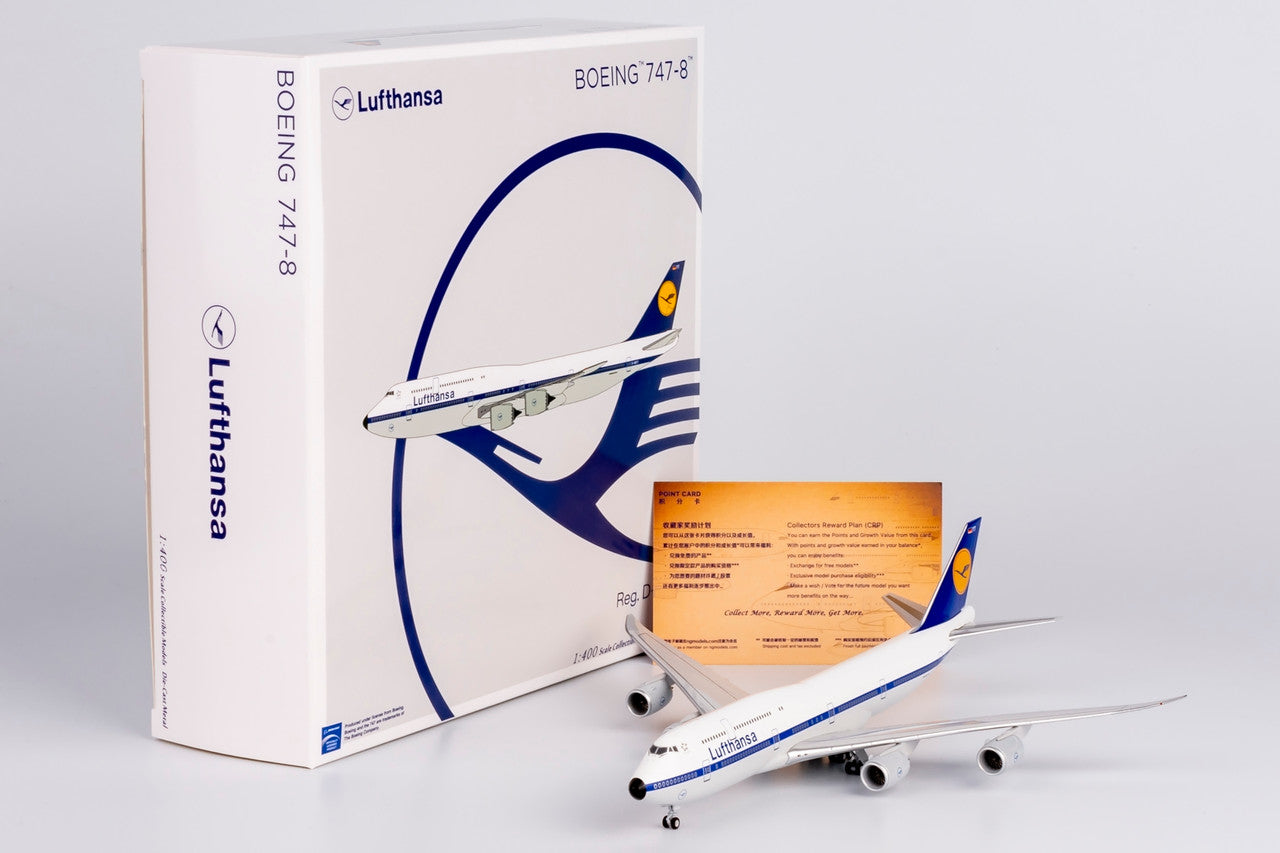 NG Models Lufthansa Retro Colors Boeing B747-8 D-ABYT Lite Edition