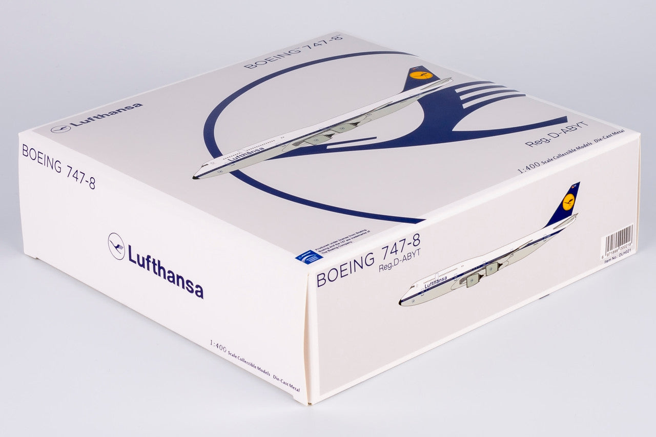 NG Models Lufthansa Retro Colors Boeing B747-8 D-ABYT Lite Edition