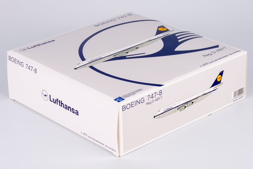 NG Models Lufthansa Retro Colors Boeing B747-8 D-ABYT Lite Edition 1/400 Scale