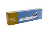 PPC Models Emirates Airbus A380 Classic Livery A6-EUI 1/200 Aircraft Scale Model