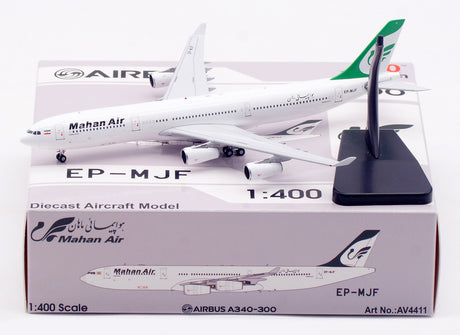 Aviation400 Mahan Air Airbus A340-313 EP-MJF 1/400 Aircraft Scale Model
